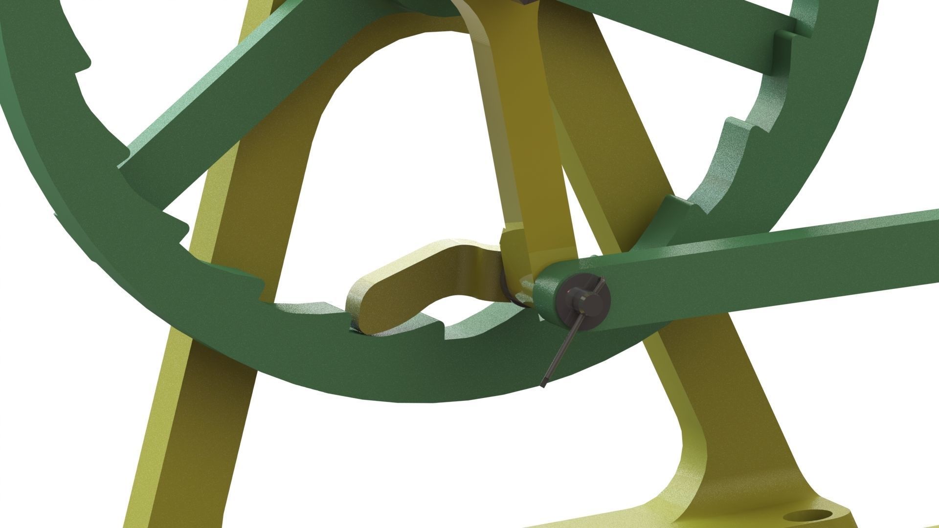 Ratchet Mechanism 3D print model_2