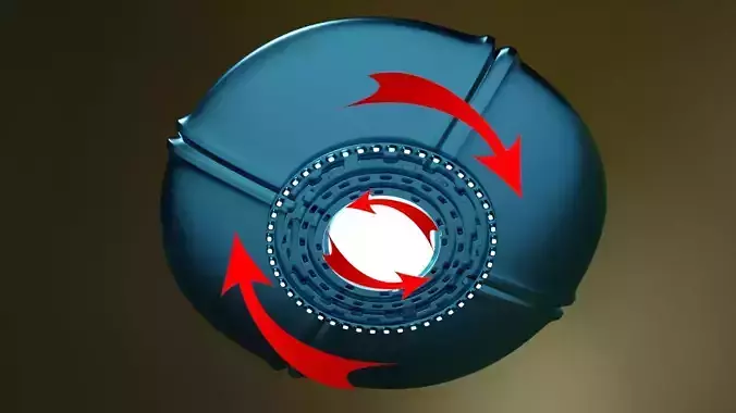 UFO Flying Saucer 3D model