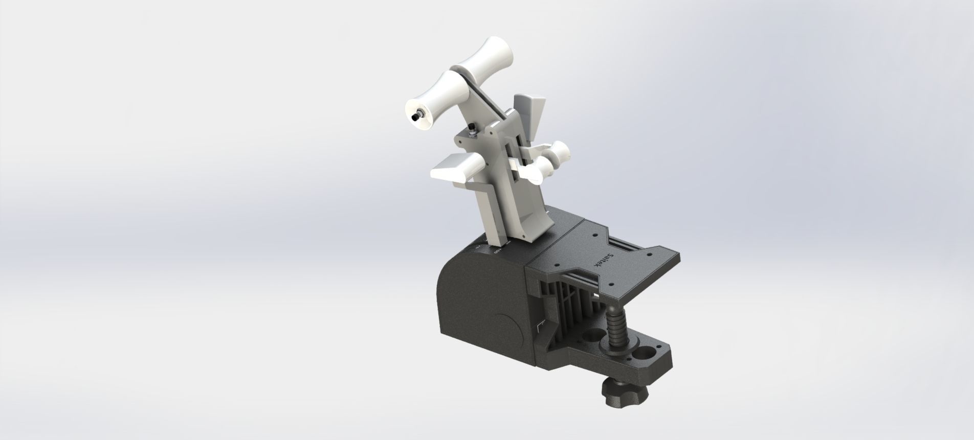 BOEING 737 THROTTLE HANDLES FOR SAITEK PRO FLIGHT 3D print model_3