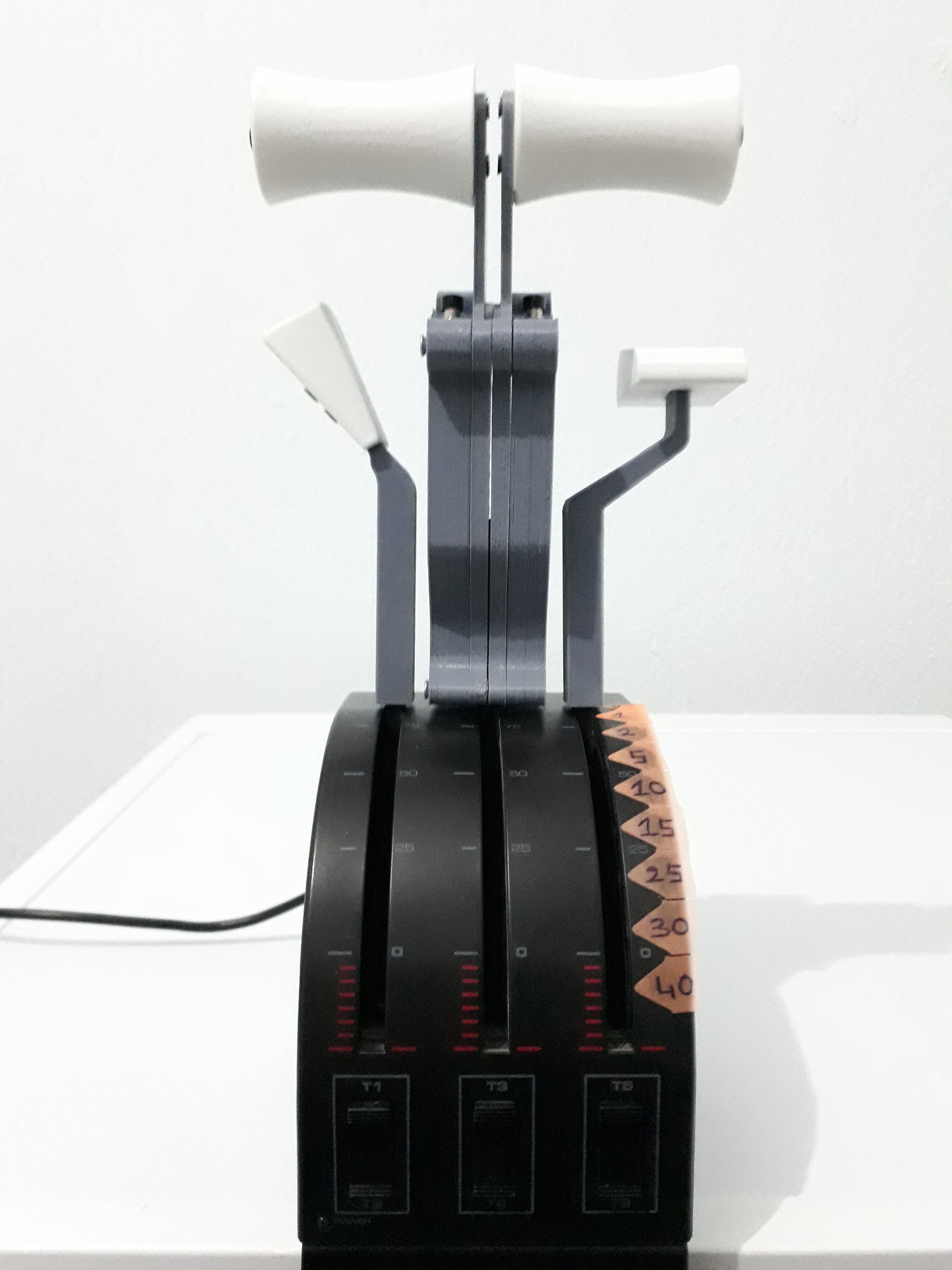 BOEING 737 THROTTLE HANDLES FOR SAITEK PRO FLIGHT 3D print model_5