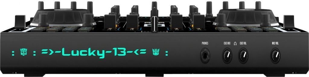 Native Instruments Traktor Kontrol --Lucky 13 CUSTOM-IC- v2 Low-poly 3D model_8