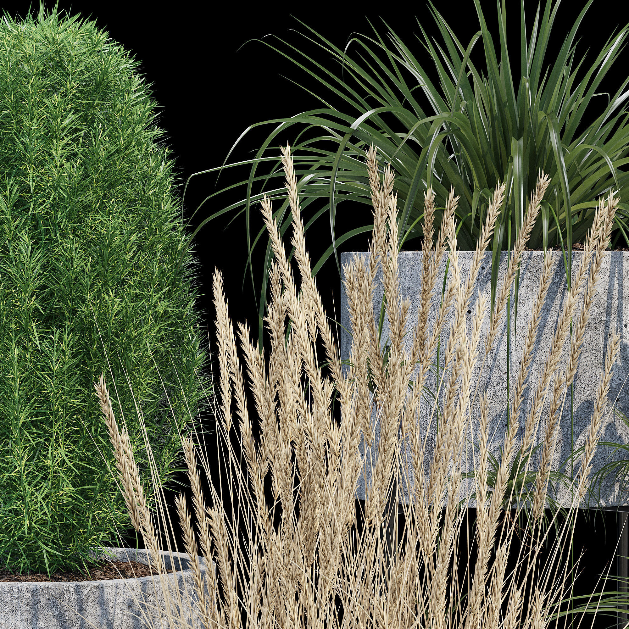 Cylinder linea 3D model_5