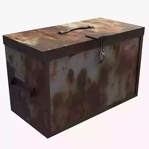 Ammo box - SCP-902 Free low-poly 3D model