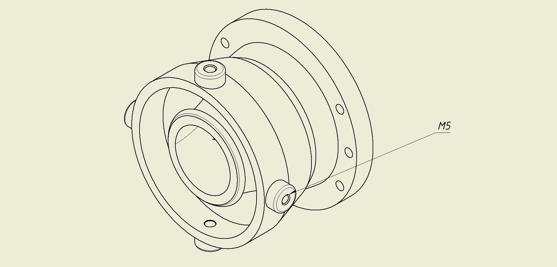 WATER JET PROPULSION 60MM 3D print model_9