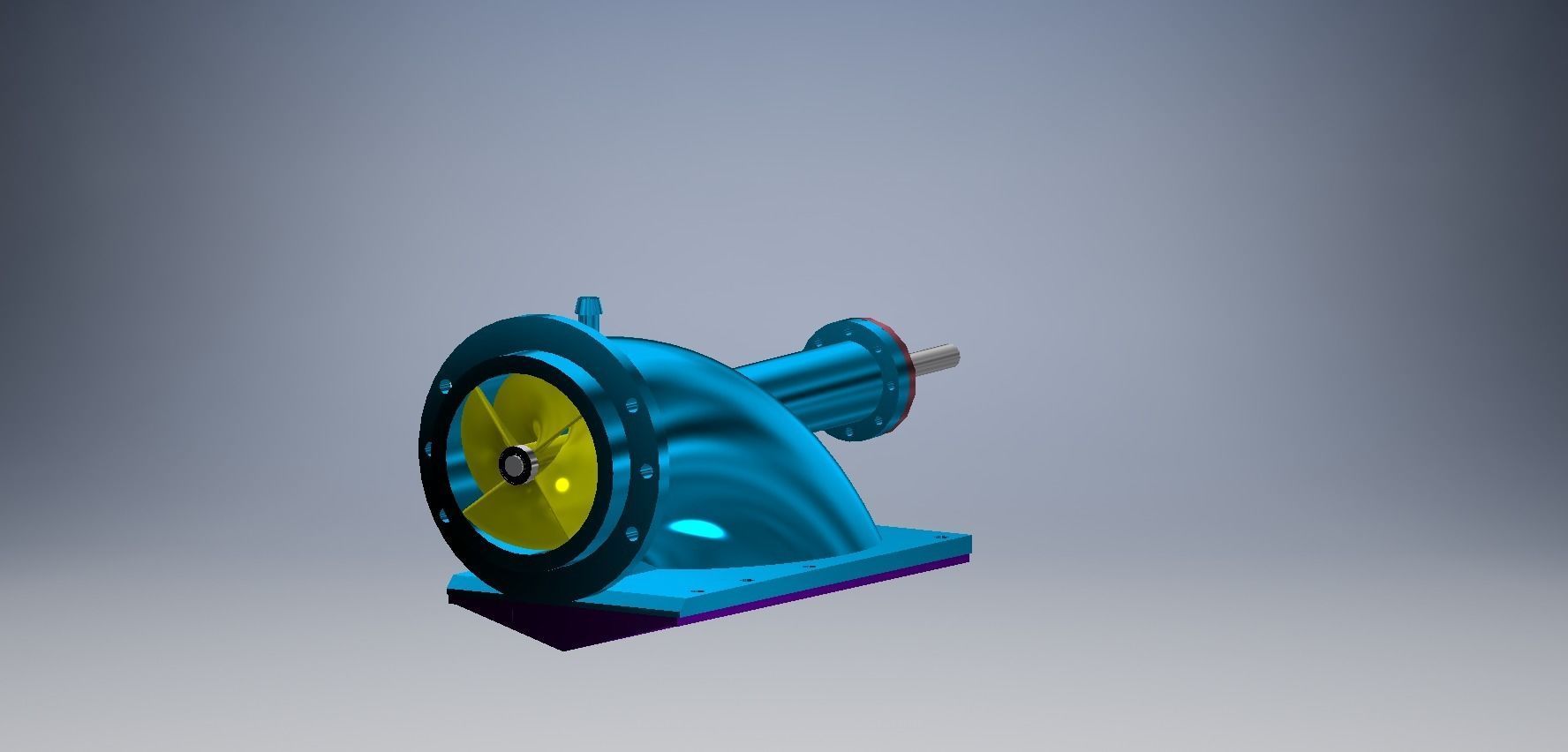 WATER JET PROPULSION 60MM 3D print model_6