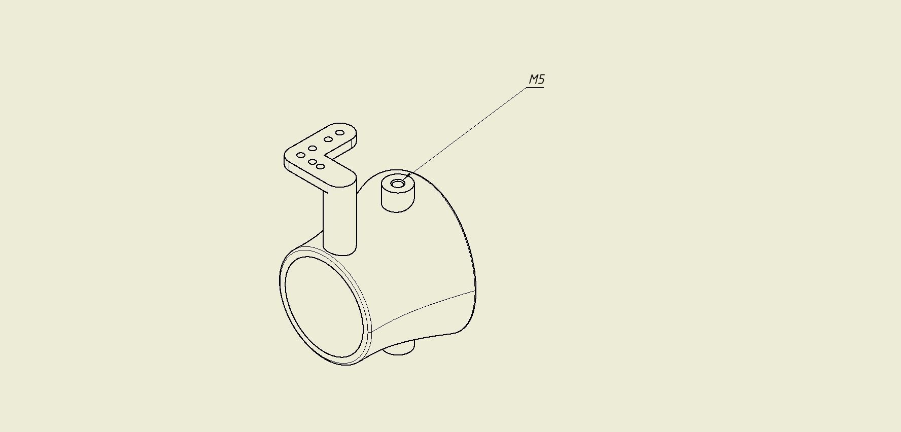 WATER JET PROPULSION 60MM 3D print model_10