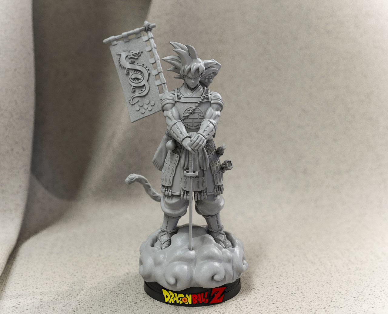 Dragon Ball Shogun - Goku 3D print model_9