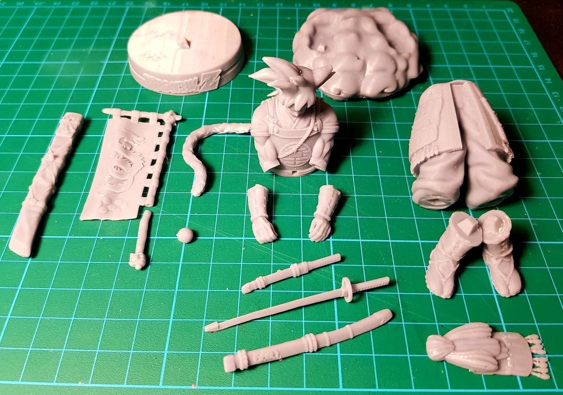 Dragon Ball Shogun - Goku 3D print model_6