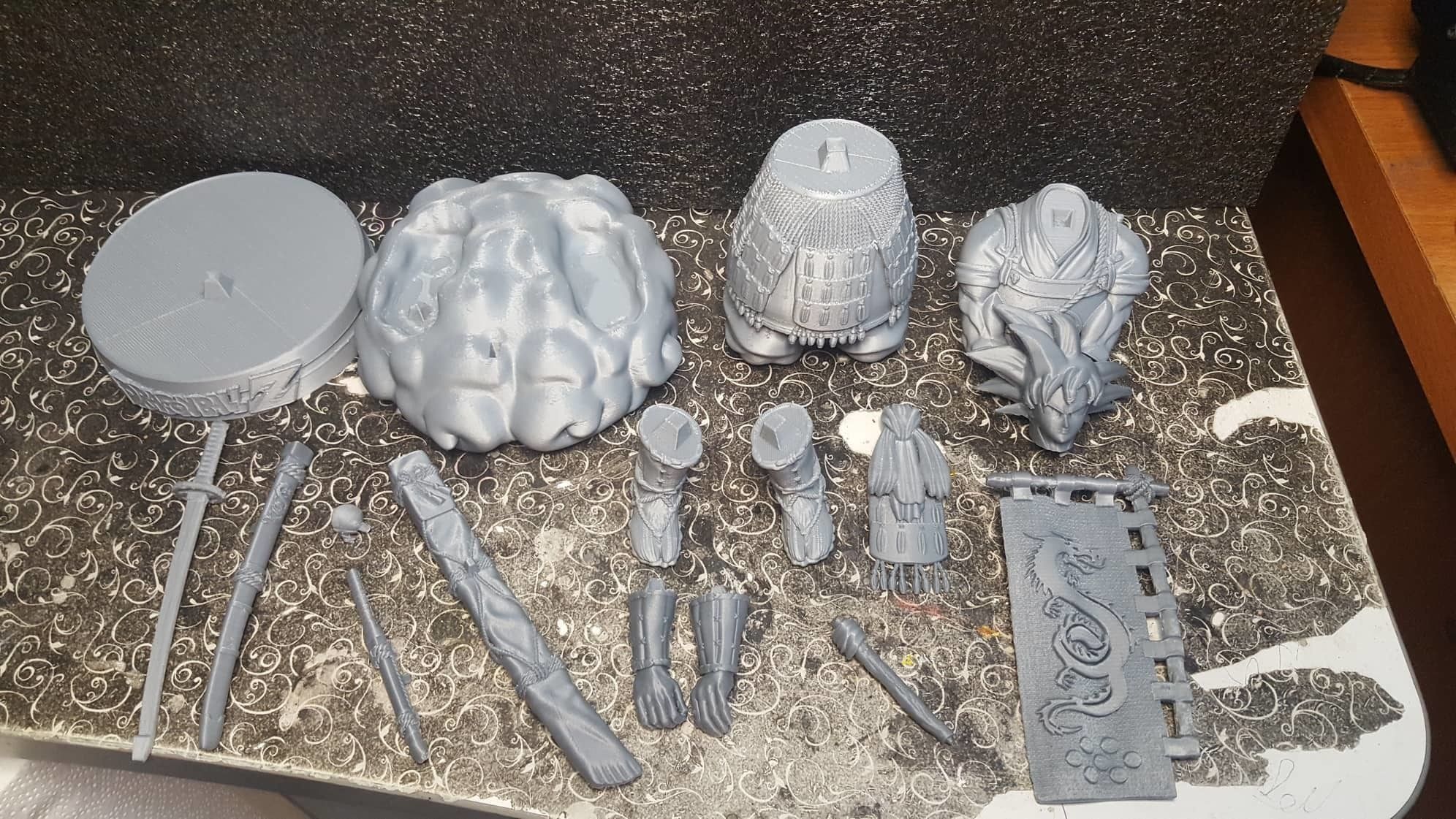 Dragon Ball Shogun - Goku 3D print model_13