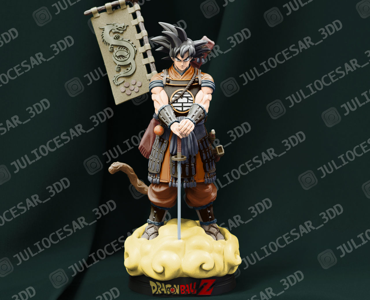 Dragon Ball Shogun - Goku 3D print model_0