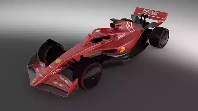 f1 2021 detailed model 3D model