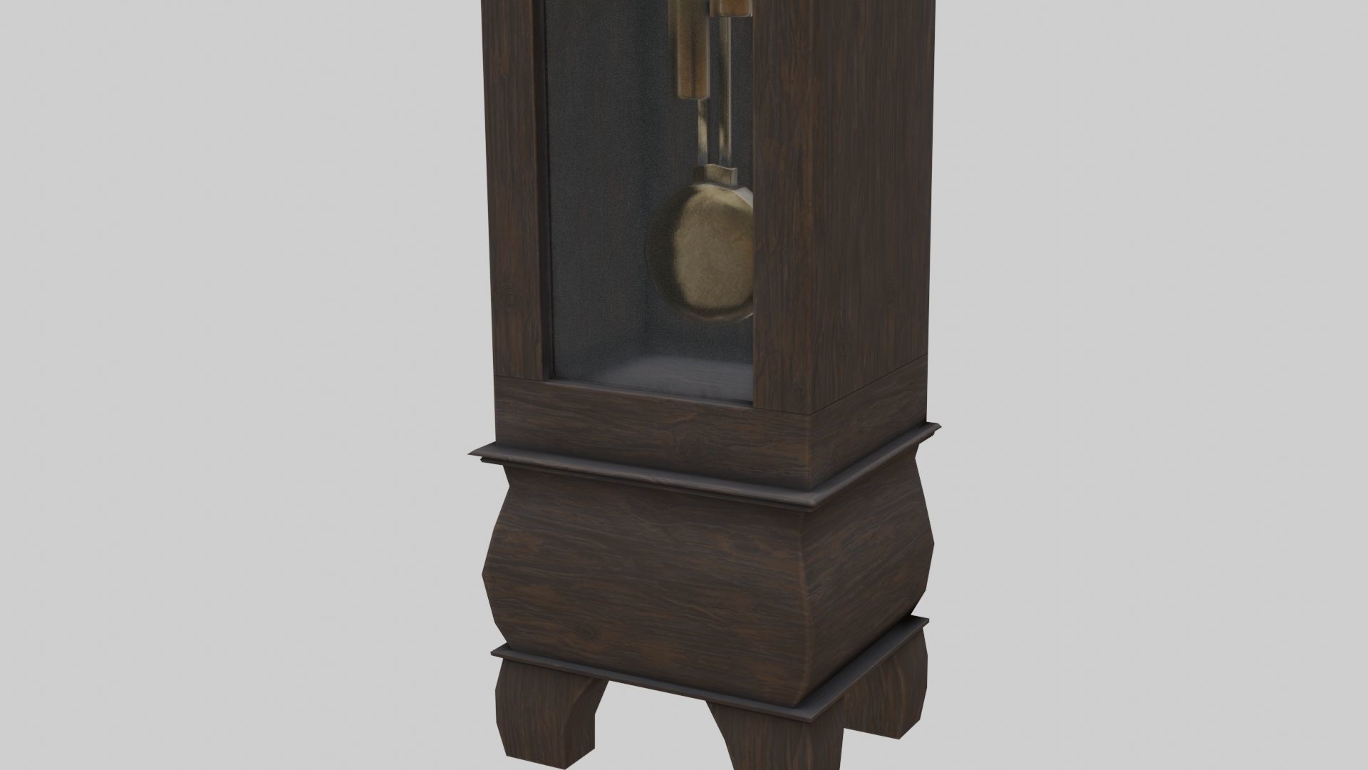 Vintage Victorian Living Room Pack With PBR Materials Low-poly 3D model_43