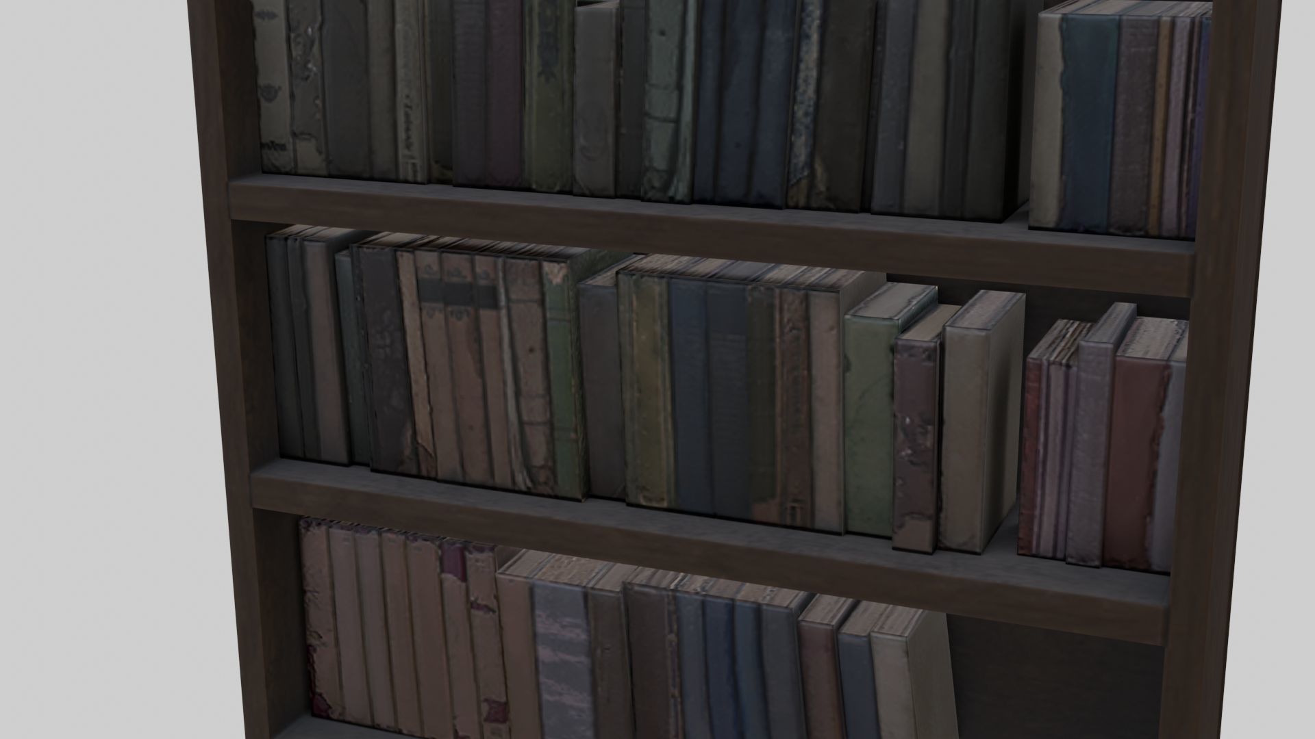 Vintage Victorian Living Room Pack With PBR Materials Low-poly 3D model_46