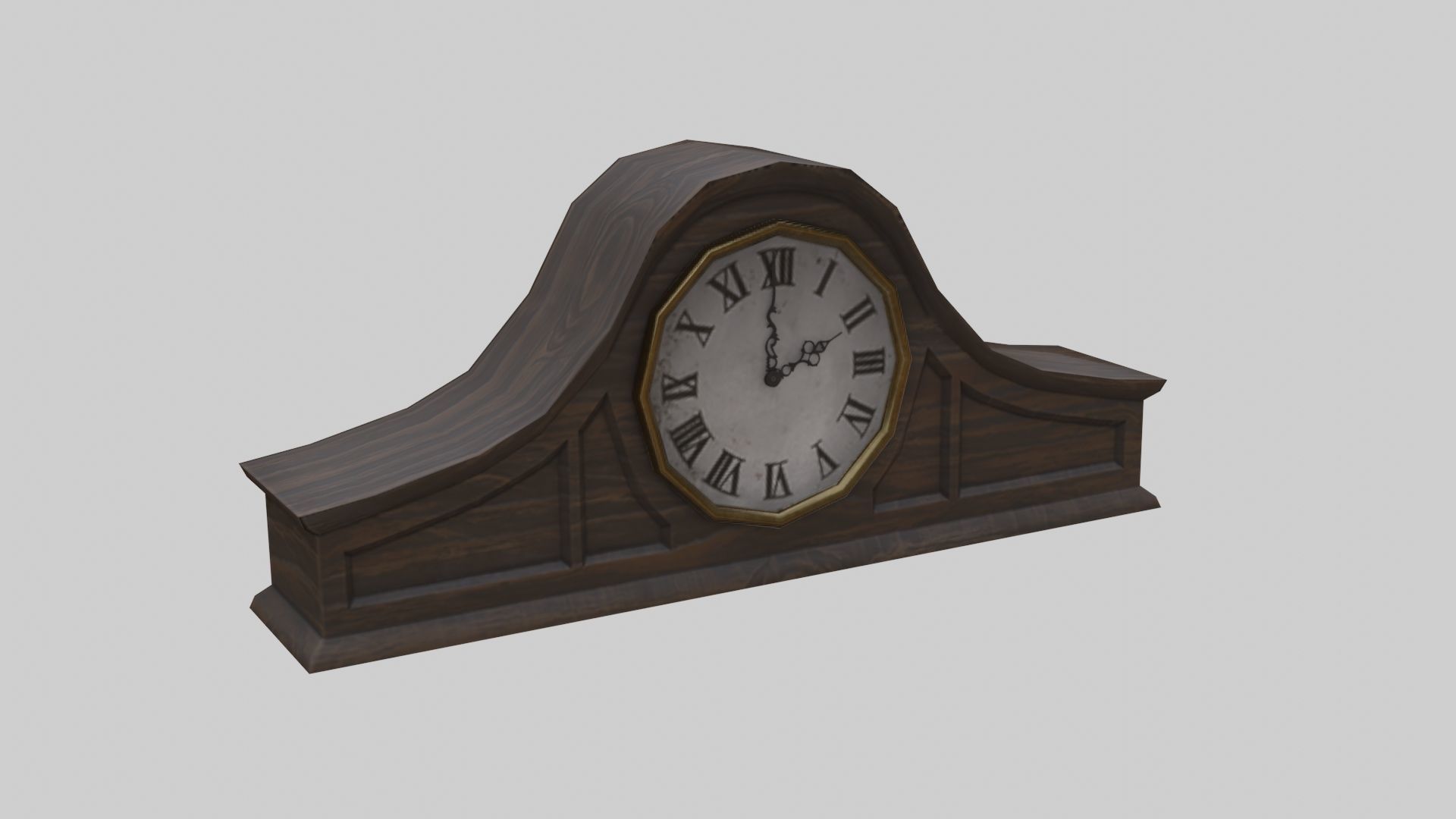 Vintage Victorian Living Room Pack With PBR Materials Low-poly 3D model_41