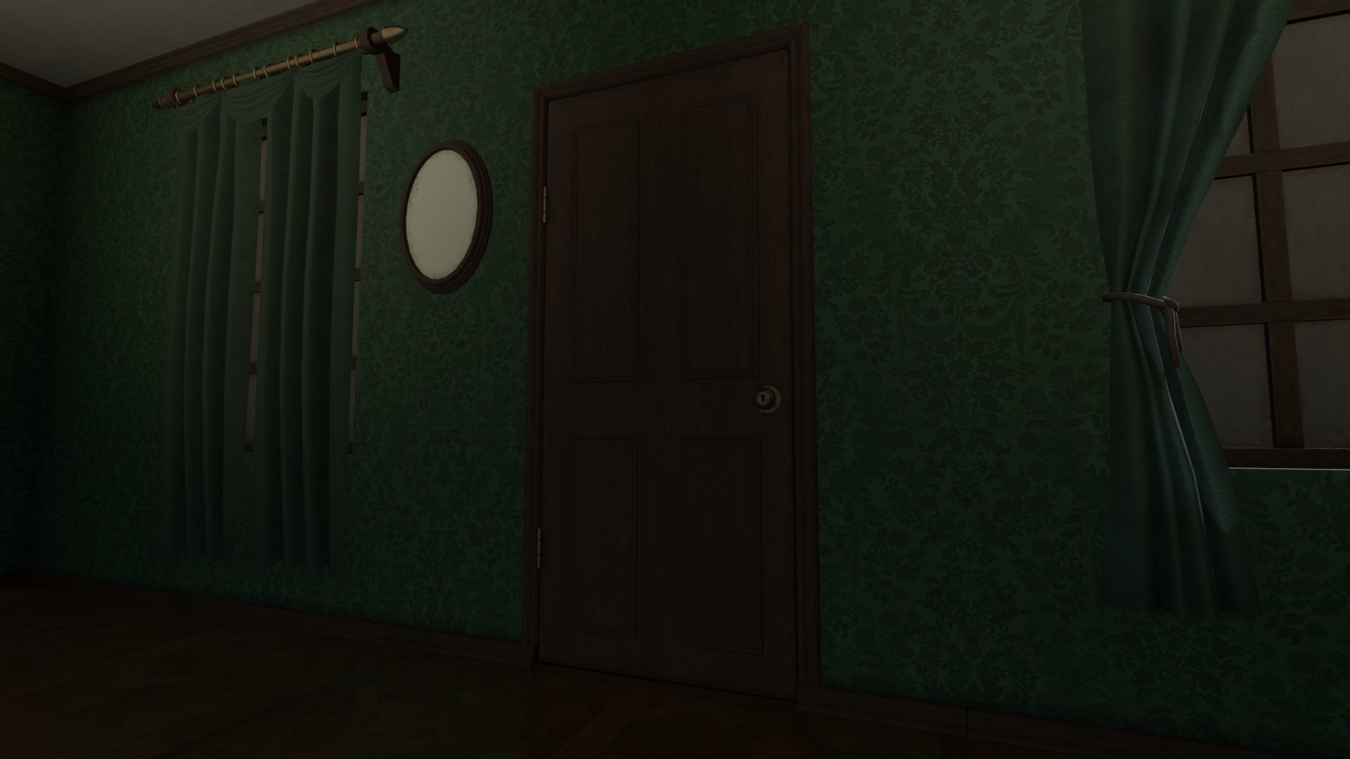 Vintage Victorian Living Room Pack With PBR Materials Low-poly 3D model_11