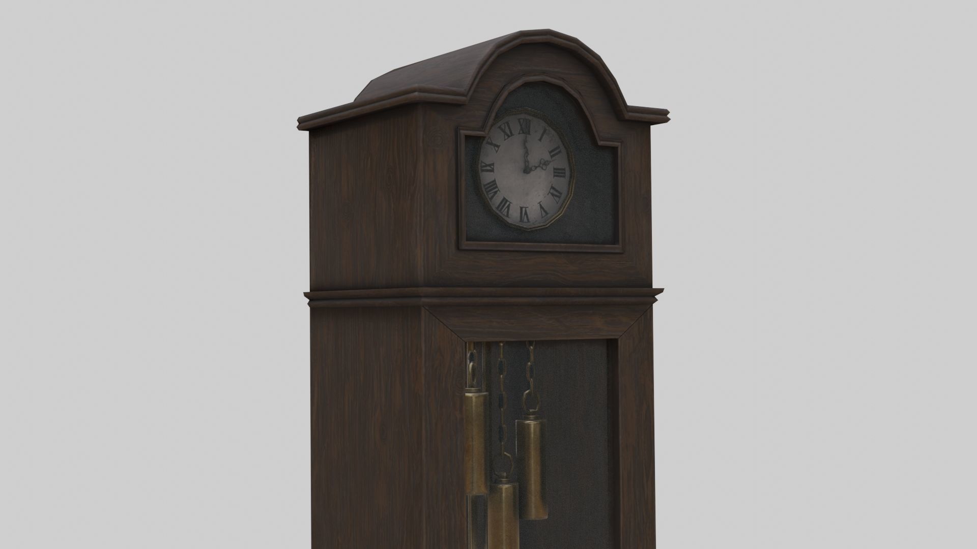 Vintage Victorian Living Room Pack With PBR Materials Low-poly 3D model_44