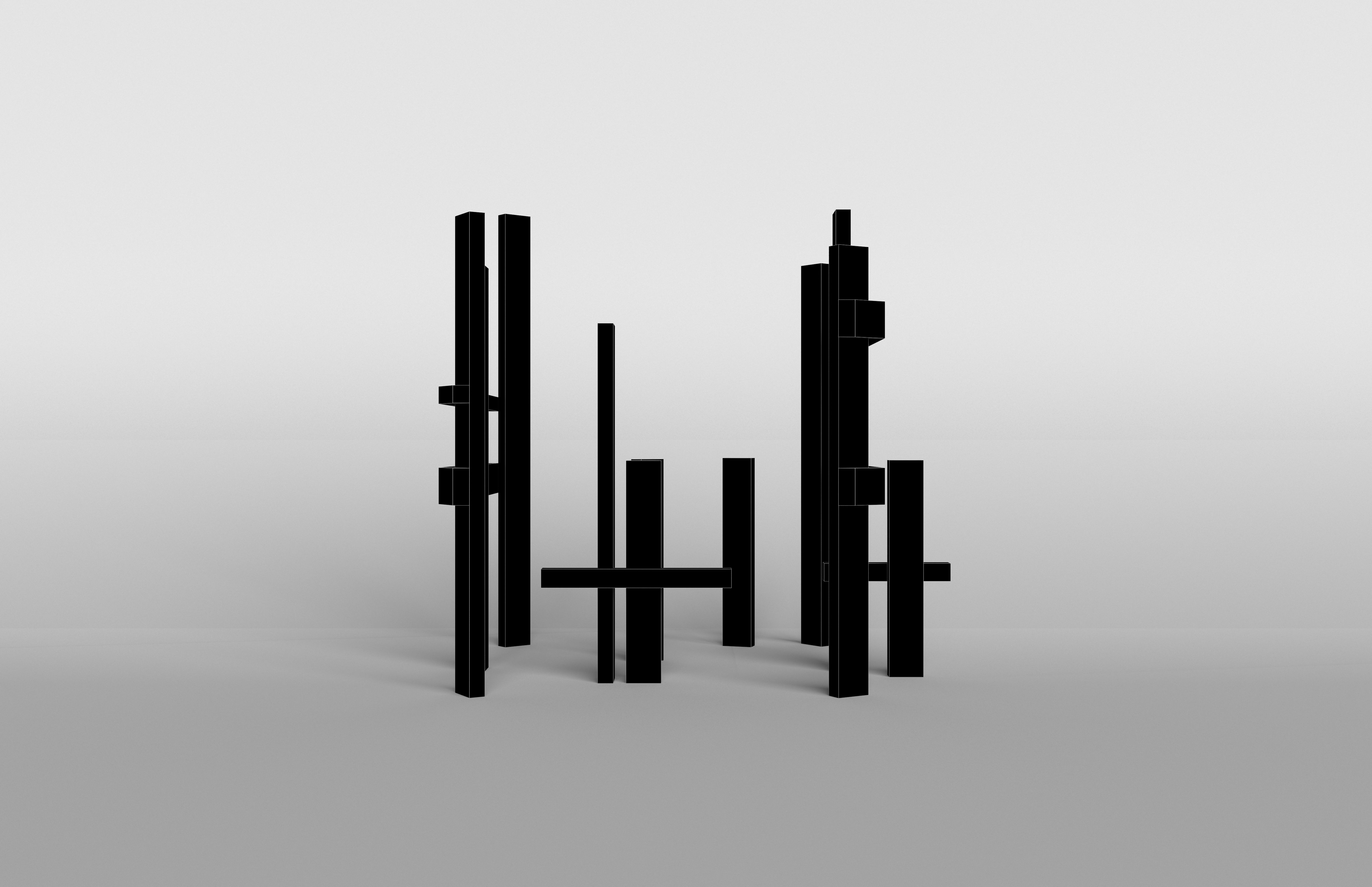 Building The Object v1 001 Low-poly 3D model_6