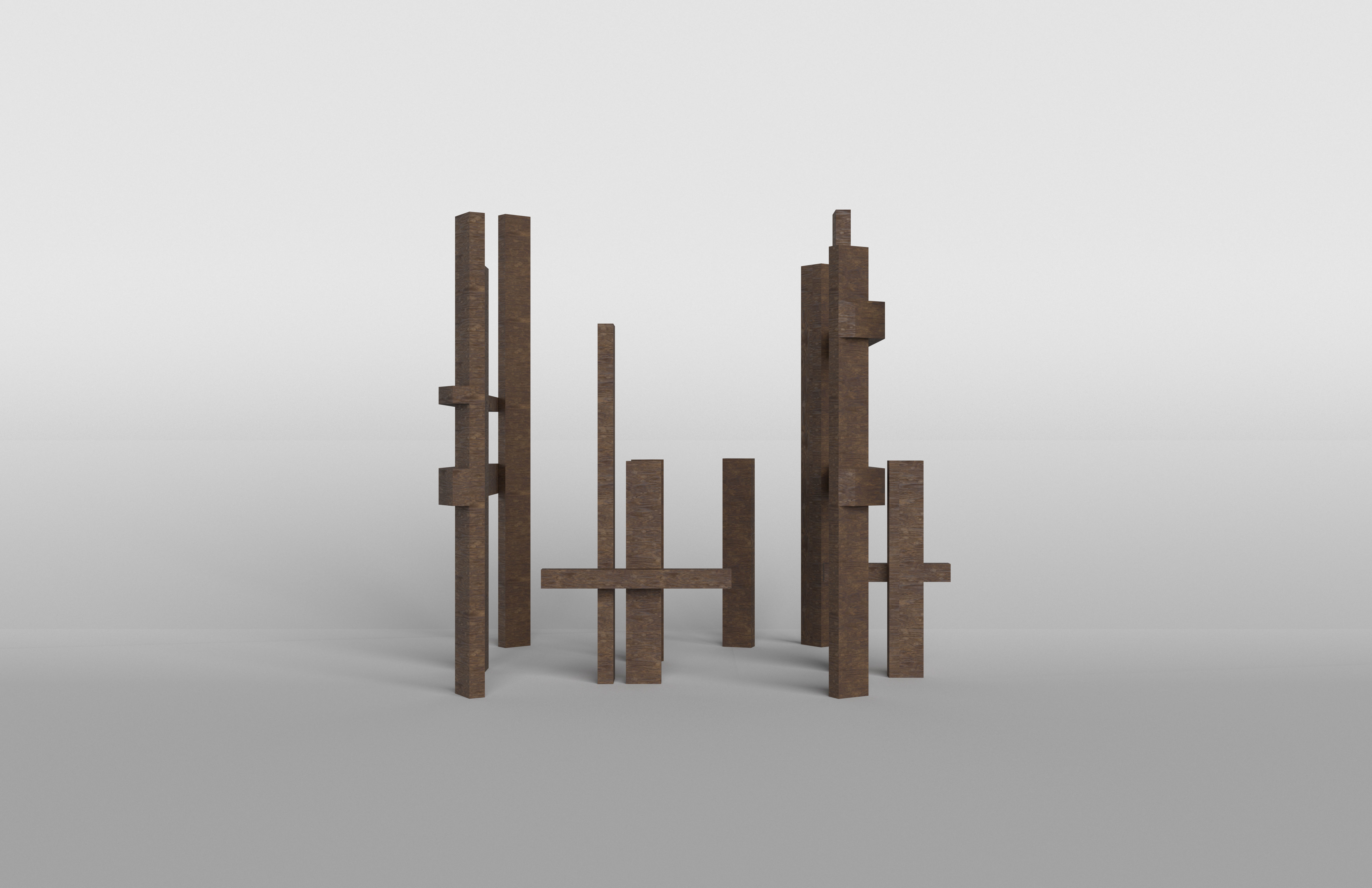 Building The Object v1 001 Low-poly 3D model_2