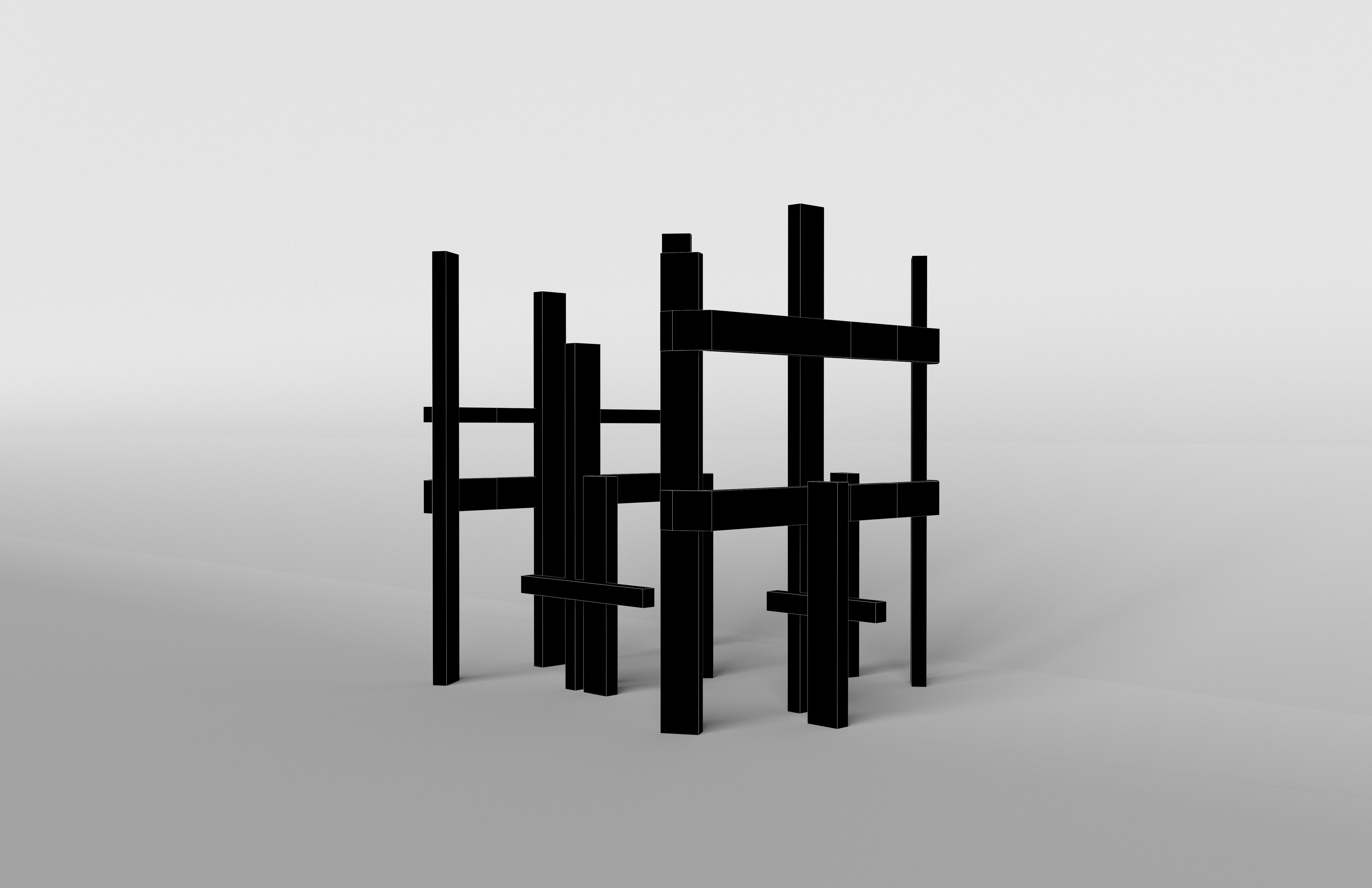 Building The Object v1 001 Low-poly 3D model_7