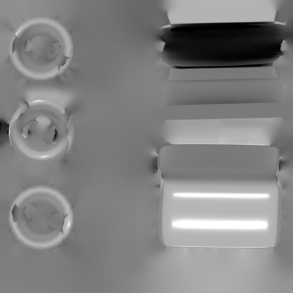 Bambi Top Full Perm Low-poly 3D model_3