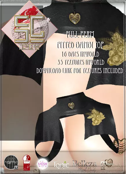 Bambi Top Full Perm Low-poly 3D model_0