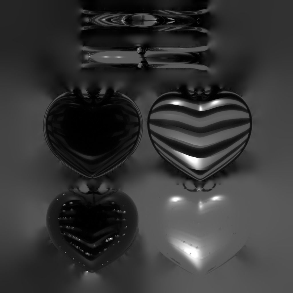 Bambi Top Full Perm Low-poly 3D model_7