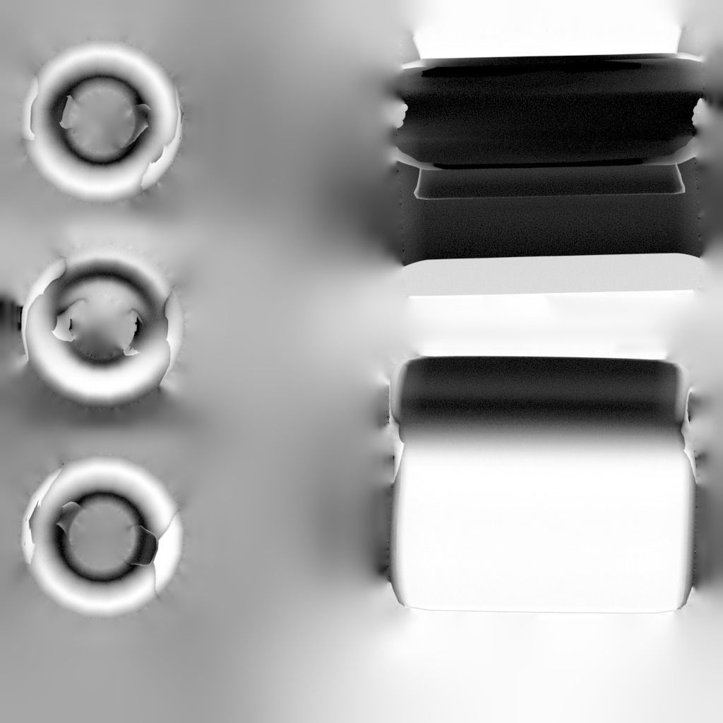 Bambi Top Full Perm Low-poly 3D model_2