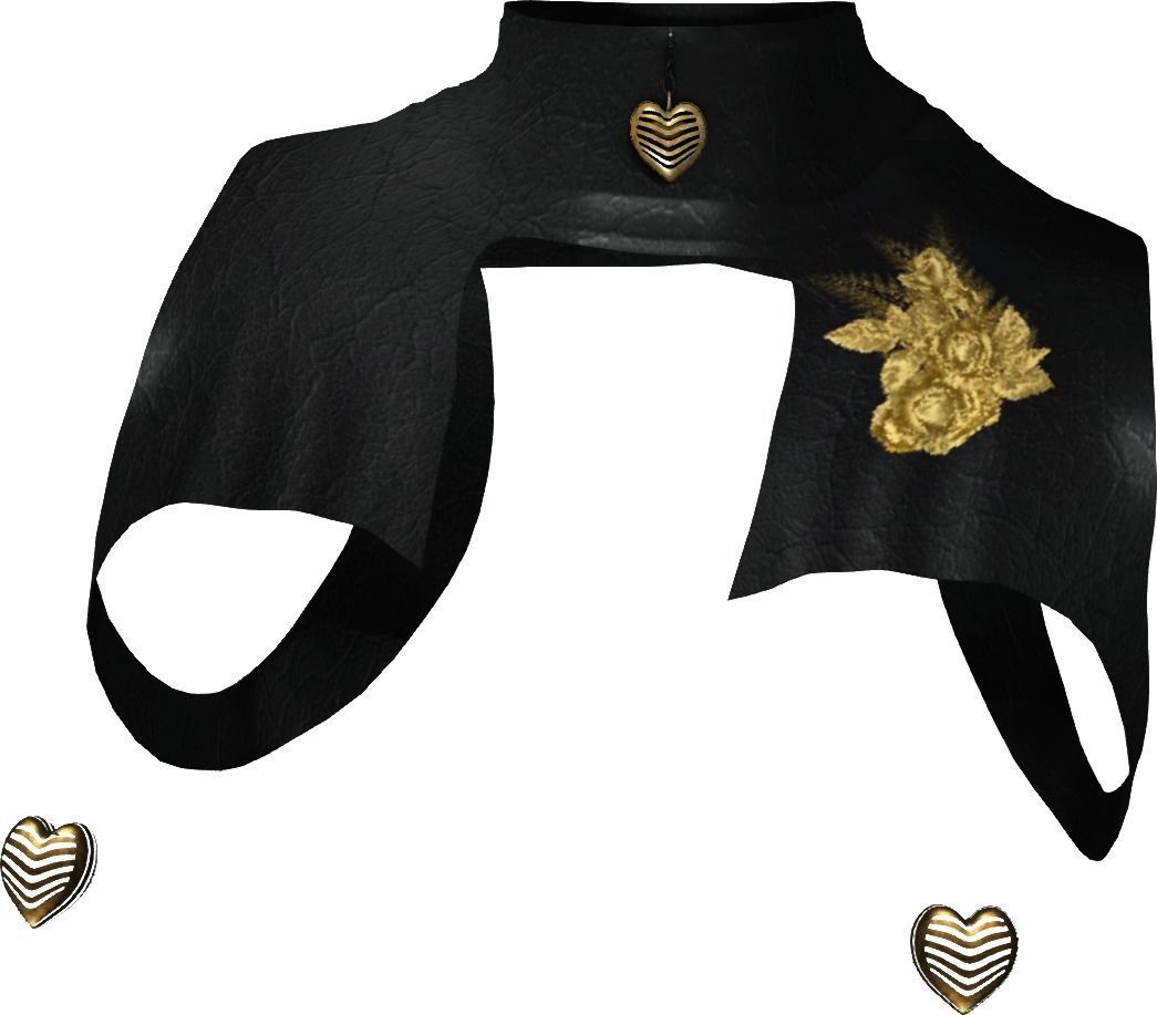 Bambi Top Full Perm Low-poly 3D model_1