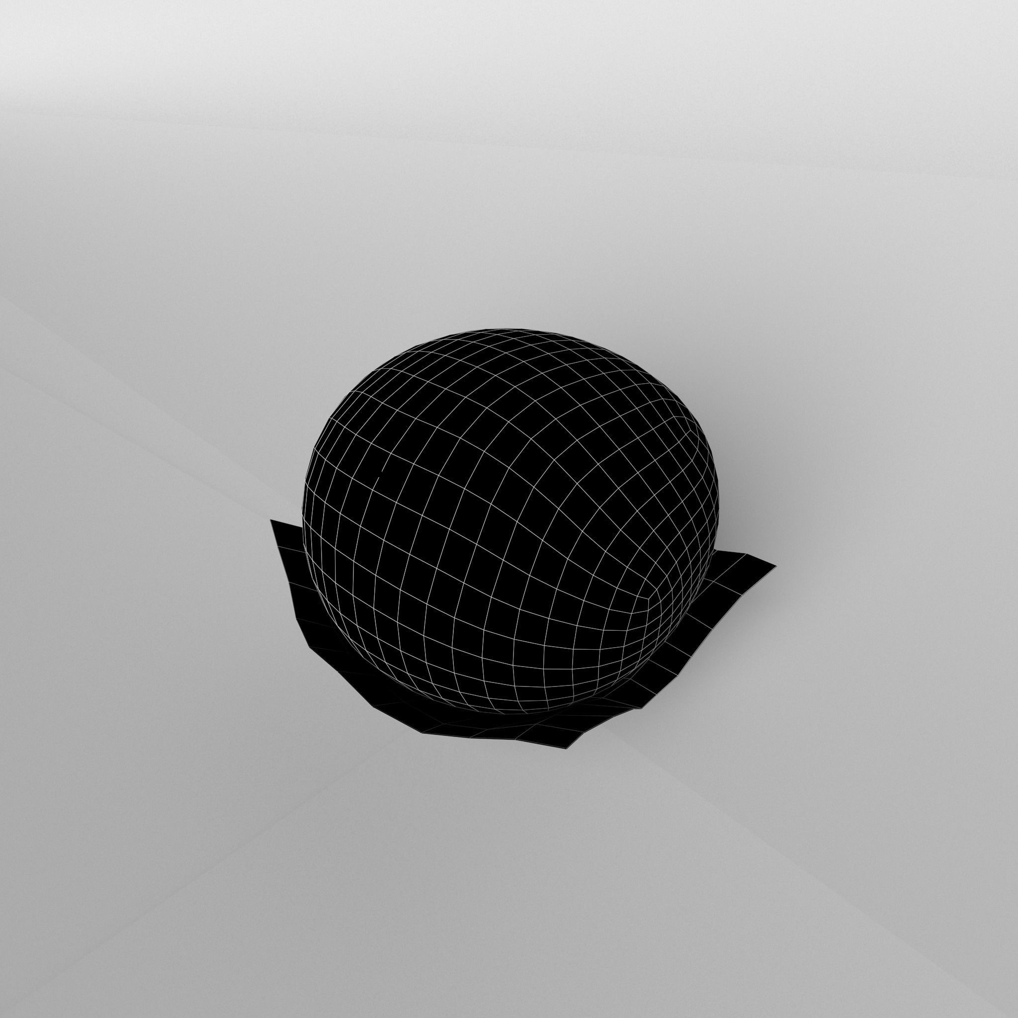 Da Bao Low-poly 3D model_4