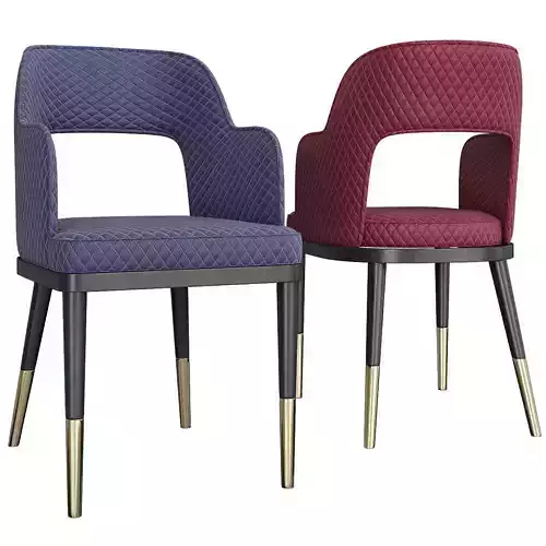 Miles Dining Chair 3d model