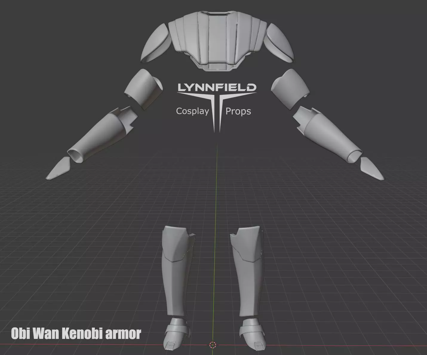 Obiwan Kenobi armor from Battlefront Clone Era 3D print model_0