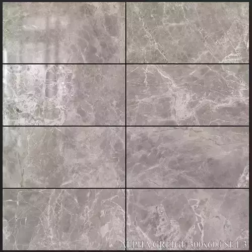 Yurtbay Seramik Alpha Greige 300x600 Set 3