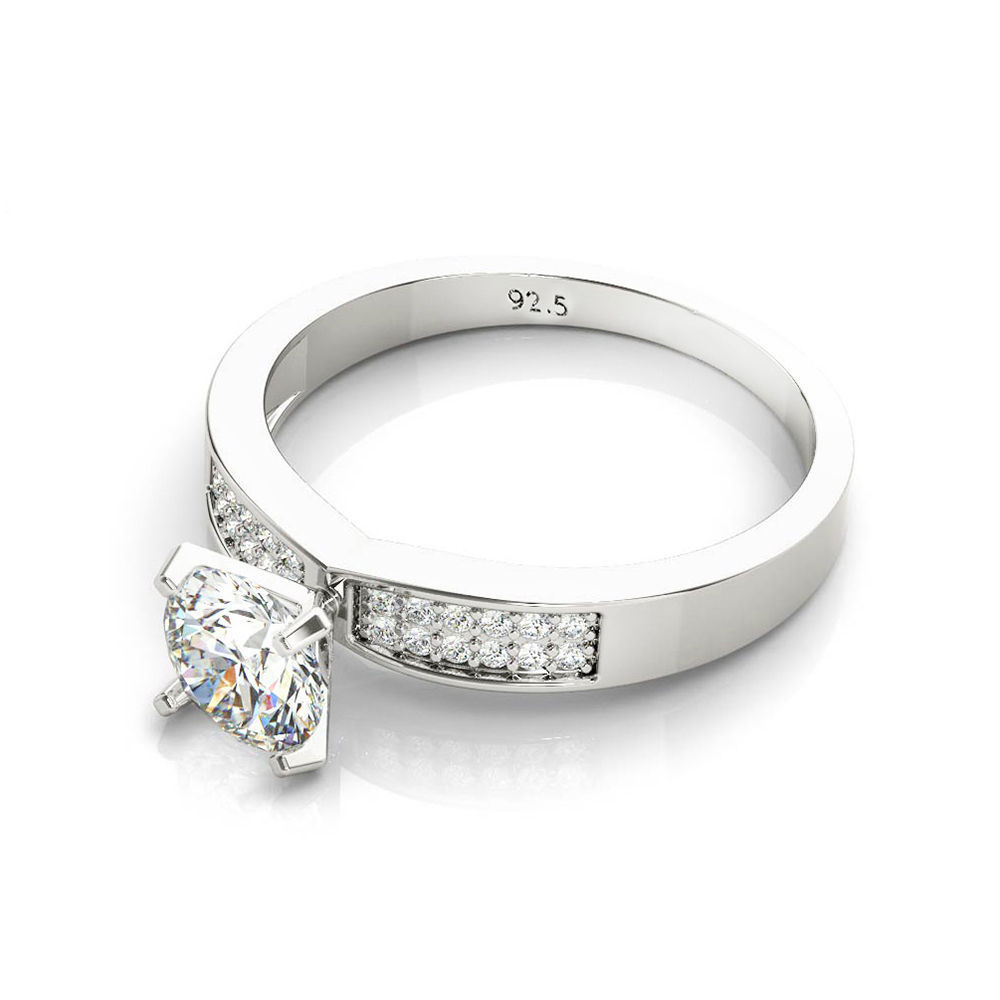 3d diamond engagement rings computer aided jewellery design 3D print model_3