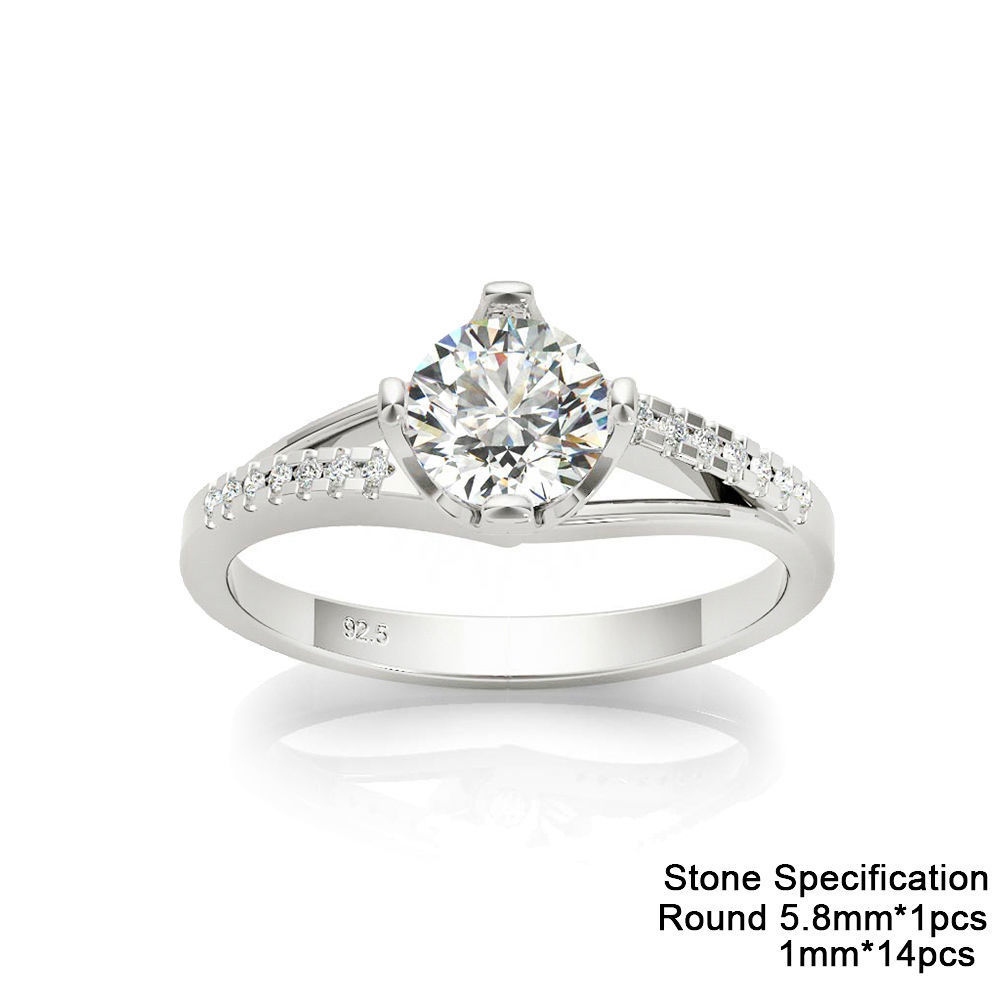 3d marrige ring design vintage engagement rings ring cad 3D print model_1