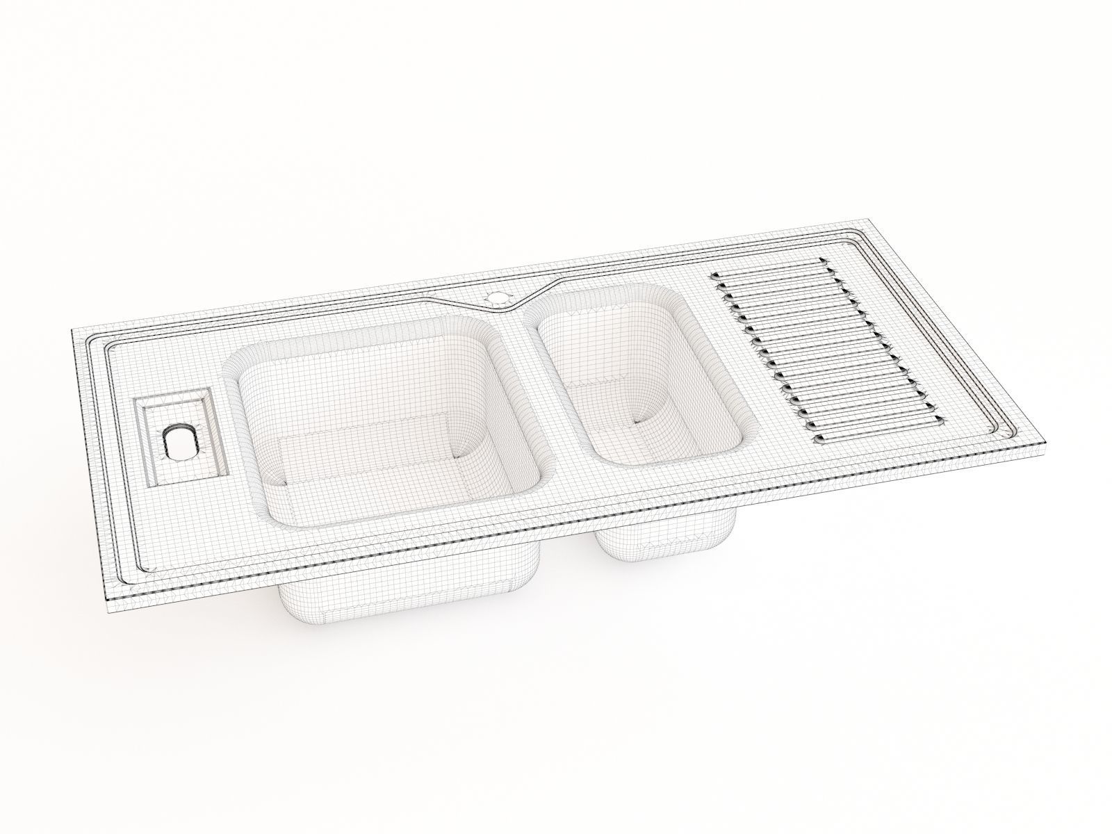 Kitchen sink 21 3D model_1