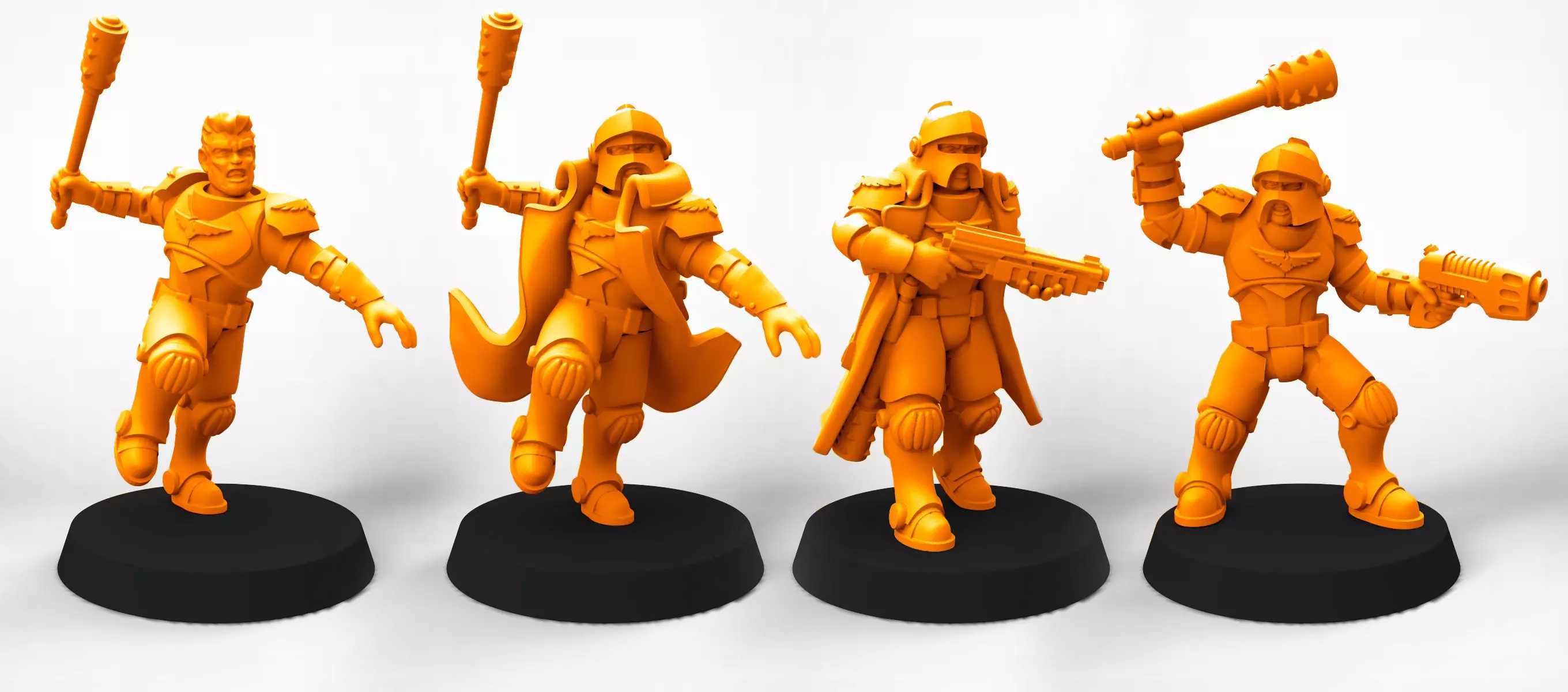 Law Knights bundle 1 3D print model
