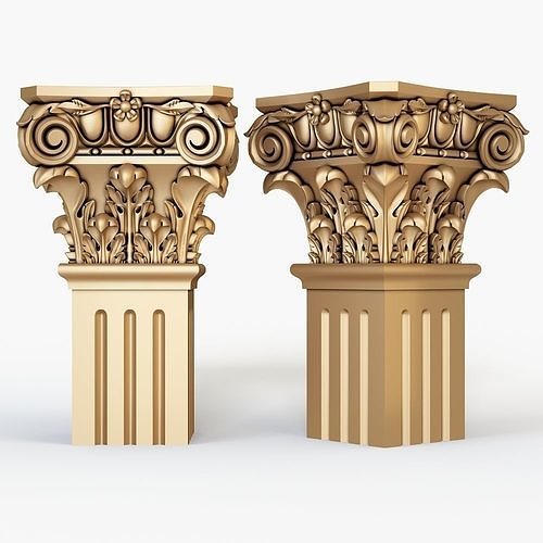 Classical Column for cnc  3D model