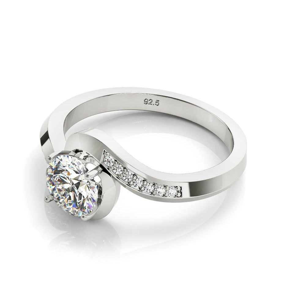 3DM Format Engagement ring files cad engagement ring design 3D print model_3