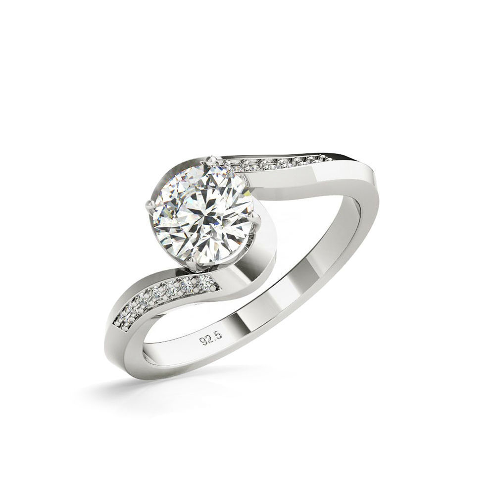 3DM Format Engagement ring files cad engagement ring design 3D print model_2