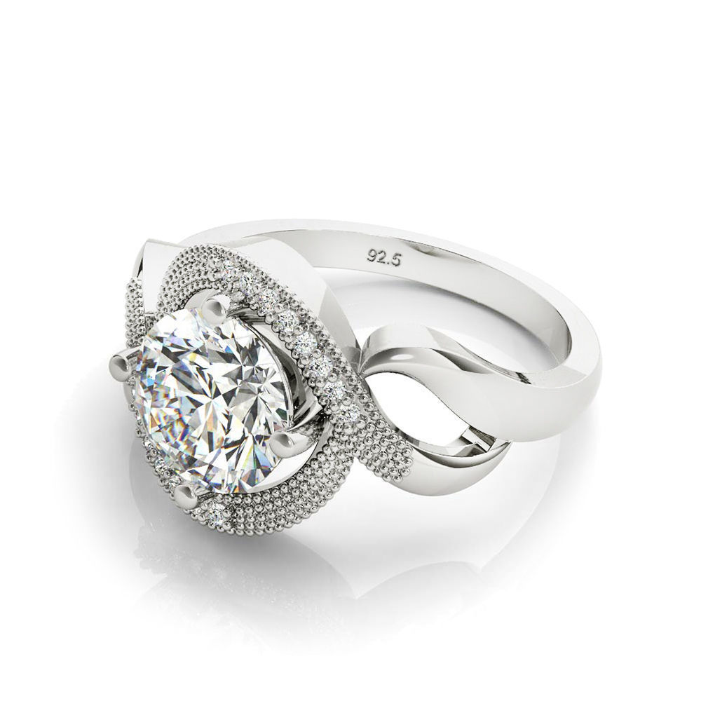 3DM Format Engagement rings autocad jewelry 3D print model_3