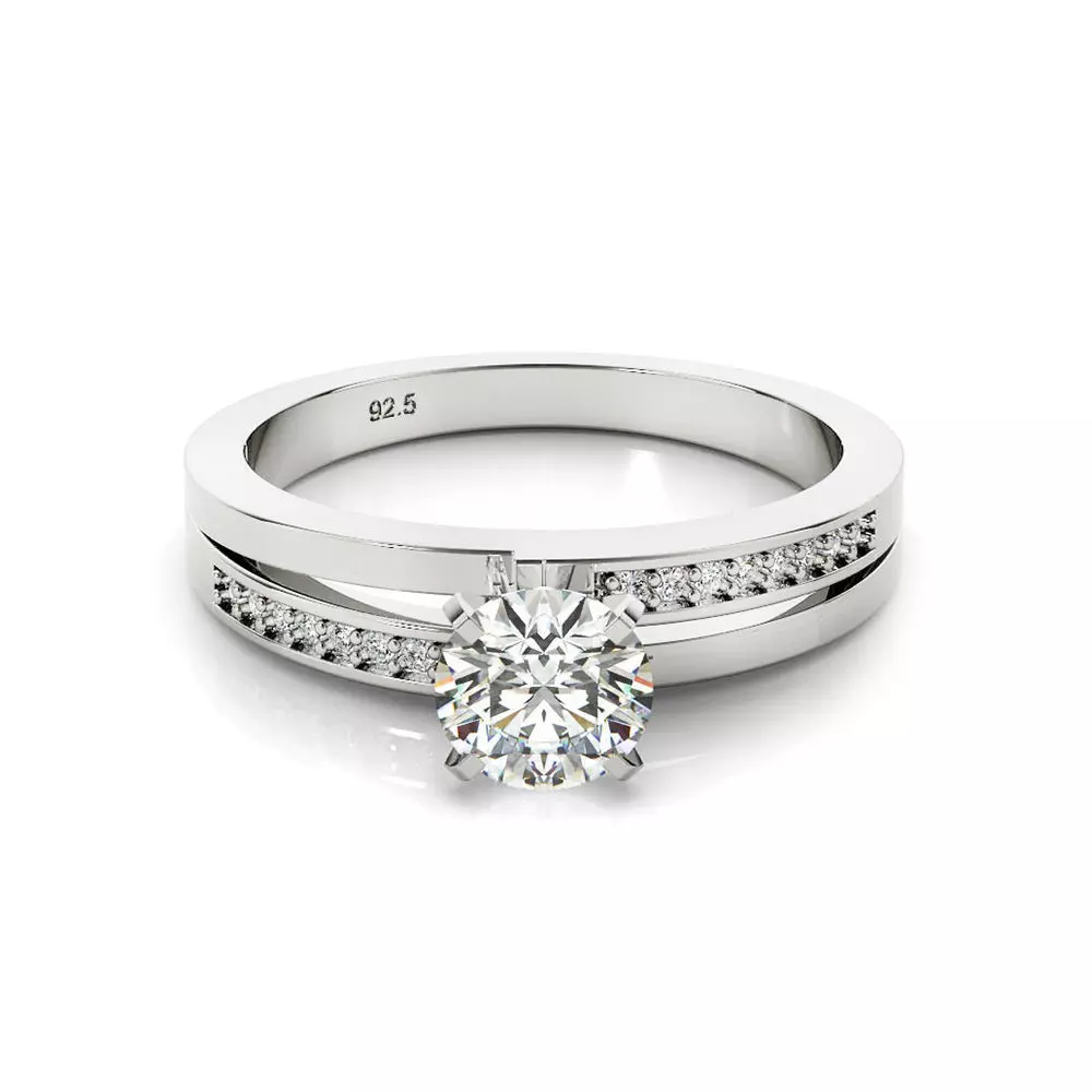 3DM Format Engagement rings jewelry cad cam masters 3D print model