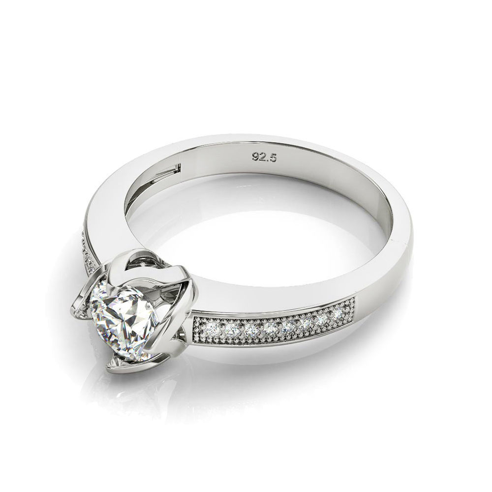 3DM Format Engagement rings cad cam jewelry design 3D print model_3