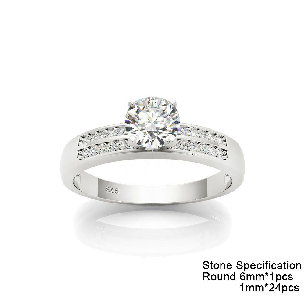 3DM Format  jewelry engagement ring designs for couple 3D print model_1