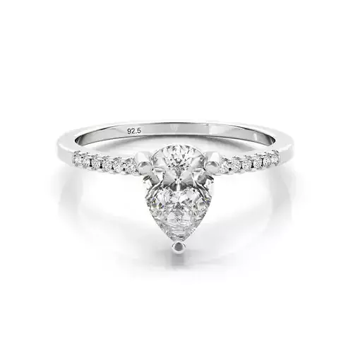 3DM Format Jewelry solitaire engagement ring