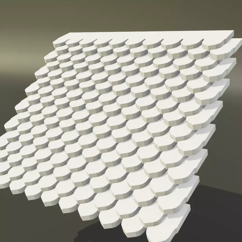 10 Shingles jigs Pack - 140mm lenght - 20 shapes 3D print model_0