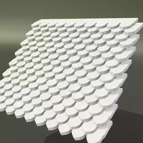 10 Shingles jigs Pack - 140mm lenght  - 20 shapes 3D print model