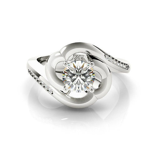 3DM Format Rhino 3d jewelry wedding ring and engagement ring 3D print model