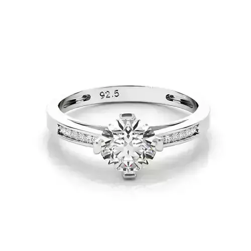 3DM Format  jewelry design mermaid engagement ring 3dm file 3D print model