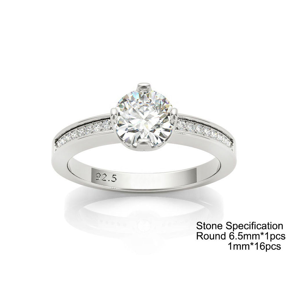 3DM Format  Cad design engagement companies rings 3D print model_1