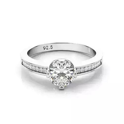 3DM Format  Cad design engagement companies rings 3D print model